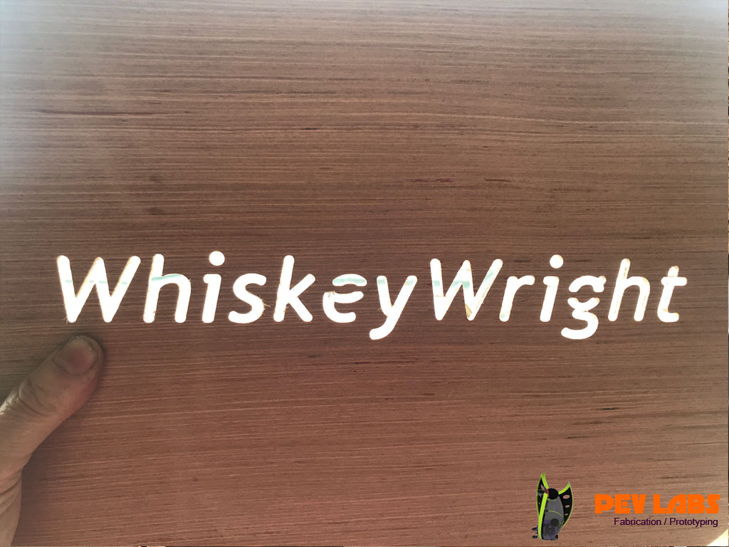 CNC Spray Paint Stencil Whiskey Wright CNC Spray Paint Stencil Whiskey Wright
