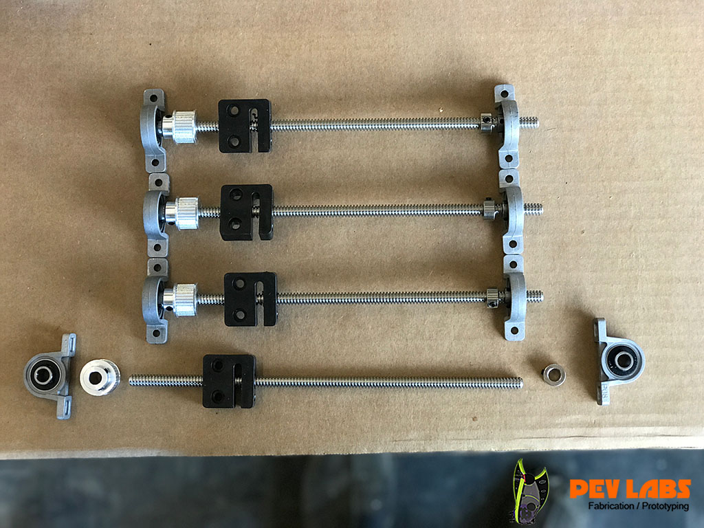 Pillow Block Toothed Pulley Leadscrew Nut Block Collar