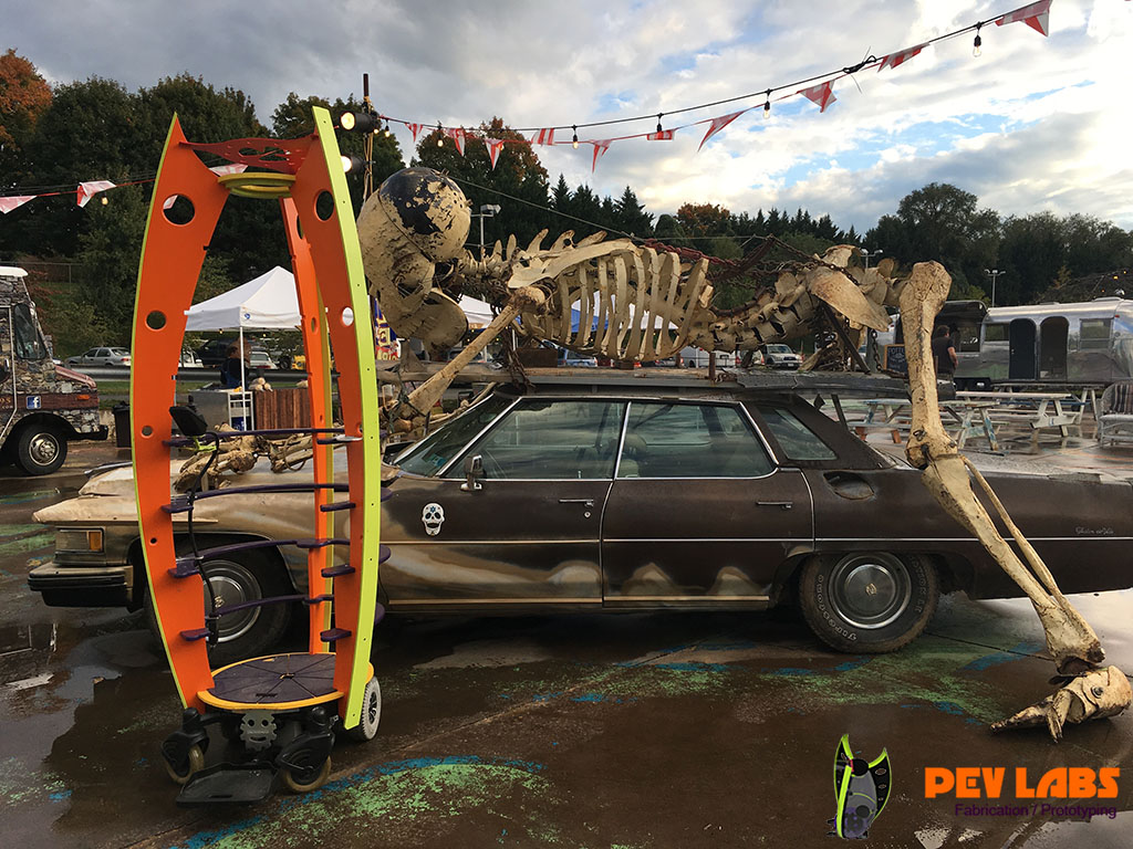 Dorkpod with Art Car
