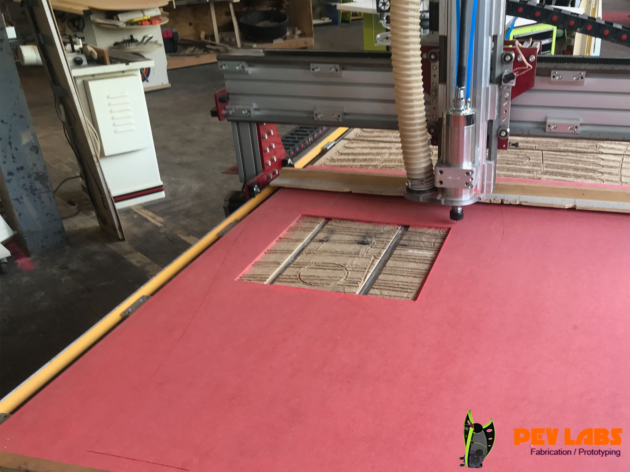 CNC Milling ForesCOLOR MDF